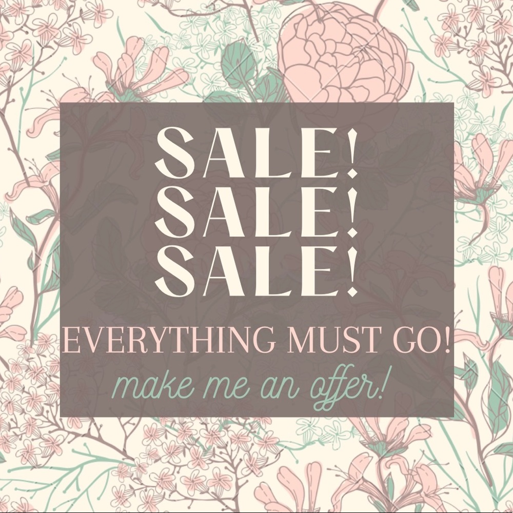 SALE! ACCEPTING OFFERS!